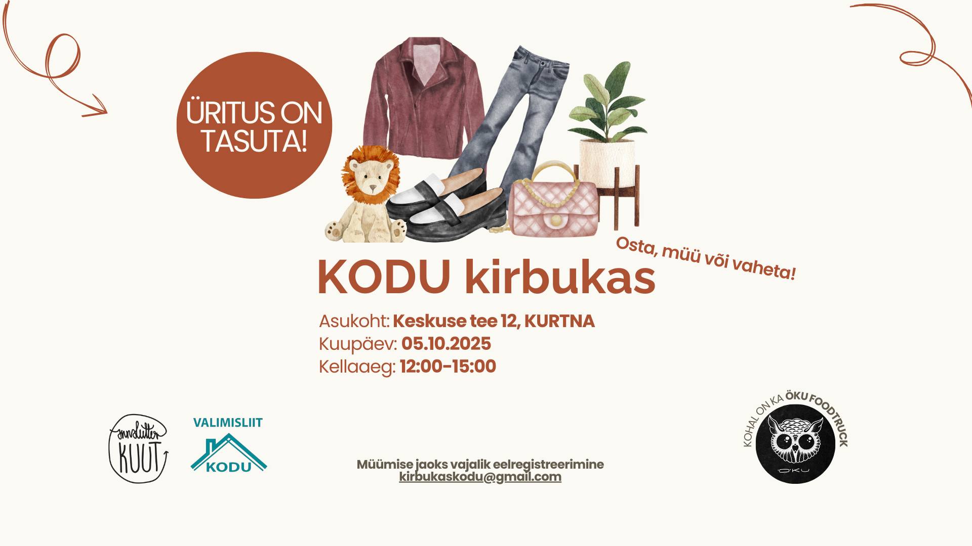 KODU kirbukas 5. oktoobril